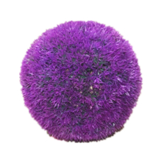 Artificial Grass Plant Ball Topiary Wedding Event Home Outdoor Decoration Hanging Ornament, Diameter: 12.7 inch