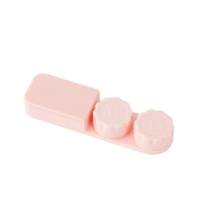 Contact Lens Case Beauty Pupil Couple Care Box(Pink)