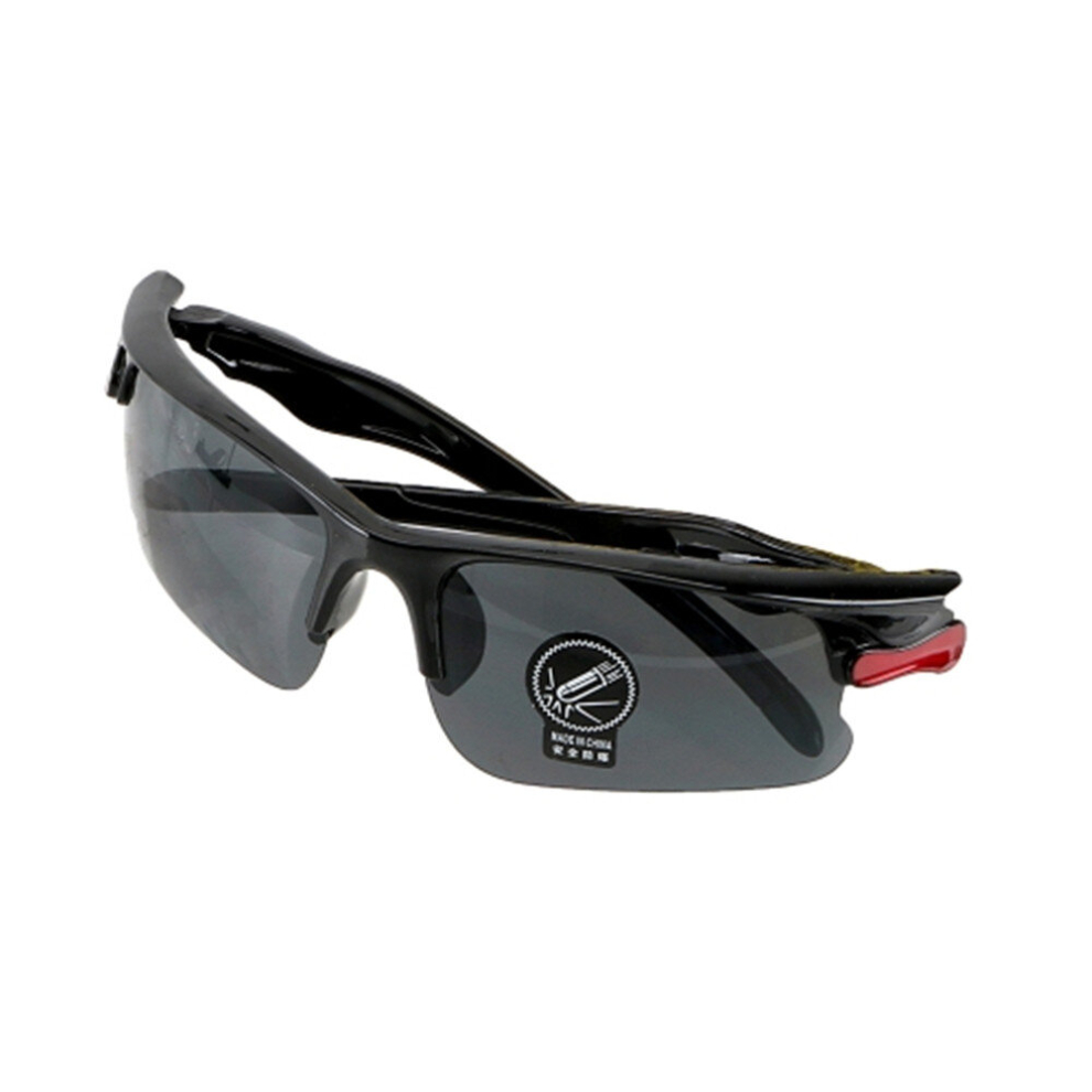 6 Pcs Night-Vision Glasses Protective Gears Sunglasses Driving Glasses Anti Glare Night Vision Drivers Goggles(Black)