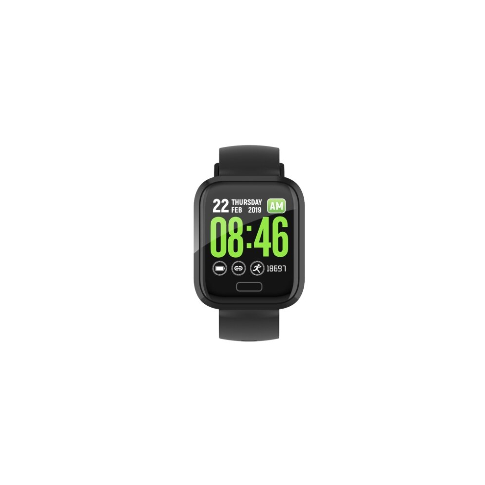 P30 1.3 Inch Smart Bracelet, Support Heart Rate & Blood Pressure Monitoring / Sedentary Reminder / Sleep Monitoring / Call Reminder (Black) Black 6913664816211