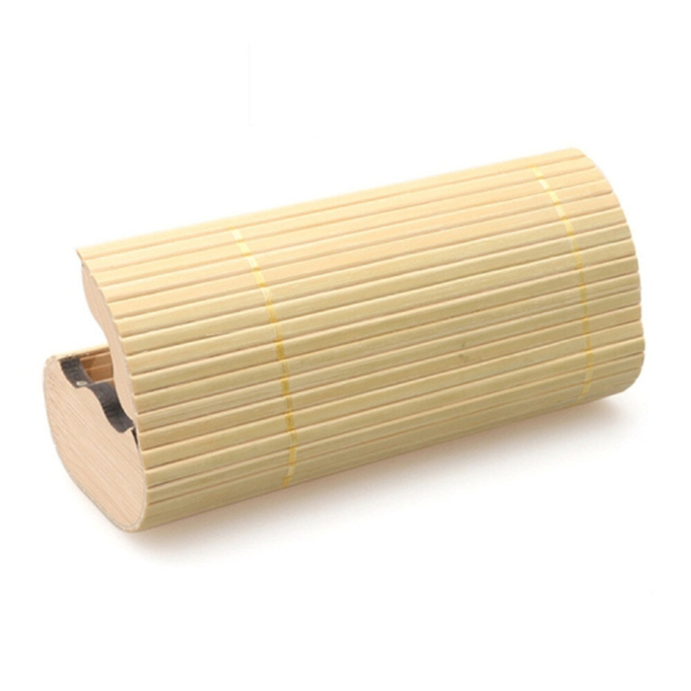 Keshen 2Pc Bamboo Sunglasses Case Oval Environmental Protection Glasses Case