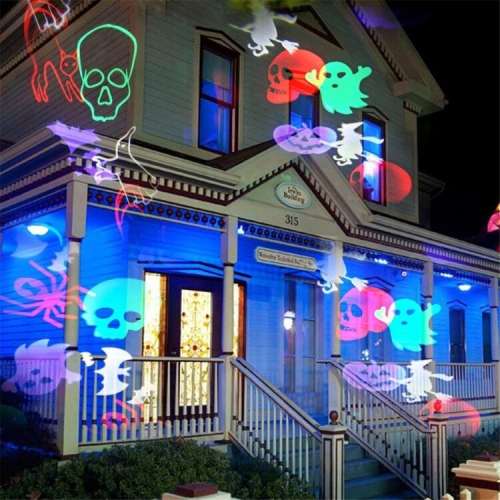 3W 4 Card IP65 Waterproof Projection Lamp 1