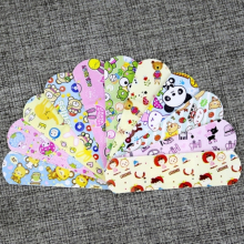 100 Pcs / Box Lovely Waterproof Breathable Cute Cartoon Band Aid Hemostasis Adhesive Bandages (Color Random Delivery)