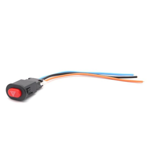 6Pcs Motorcycle Hazard Light Switch Double Warning Flasher Emergency