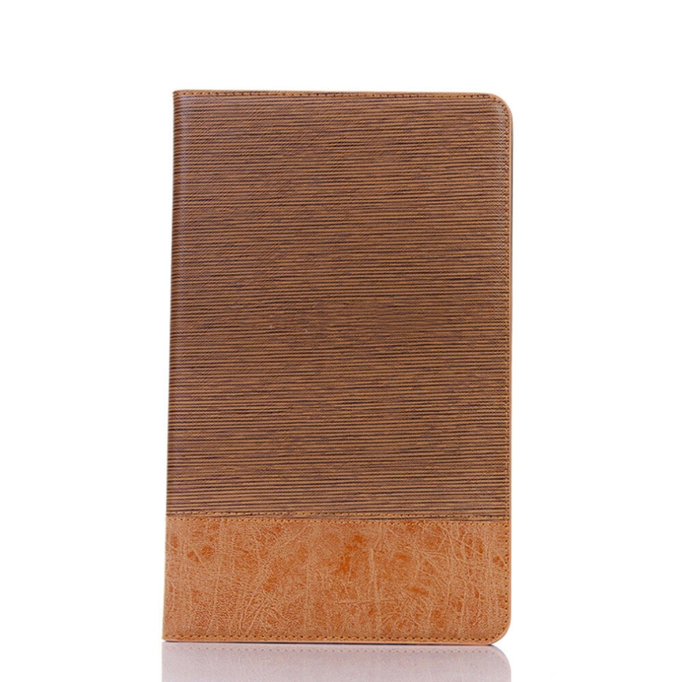 Cross Texture Horizontal Flip Leather Case For Galaxy Tab A 10.1 (2019) T510 / T515, With Holder & Card Slots & Wallet (Light ) Brown 8881471543737