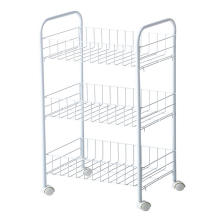 Bibliothèque Bibliothèque à 3 tablettes 27"H 15"L avec roue
