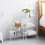 Bibliothèque Bibliothèque à 3 tablettes 27"H 15"L avec roue 5