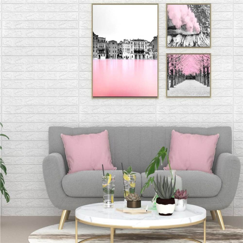3D Wallpaper Bricks Self-adhesive 10 pcs White 1