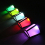 6 Leds Light Control Ip65 Waterproof Warm White Light +ful Changing Solar Powered Led Wall Lamp 3
