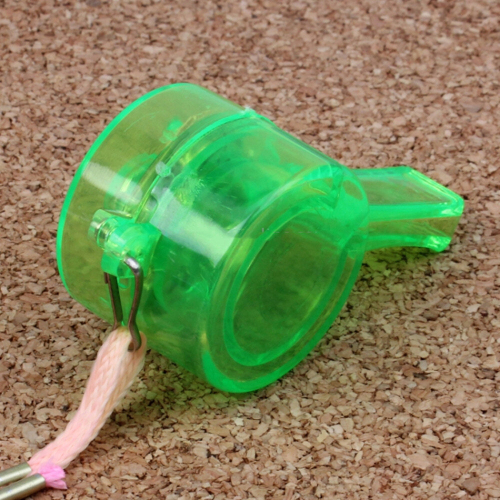 10PCS  Stylish Flashing LED Light Whistle (Random Color Delivery) 2