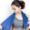 3 Pcs Microfiber Fabric Gym Sports Towel Enduring Ice Size: 30*100Cm(Dark Blue) 3
