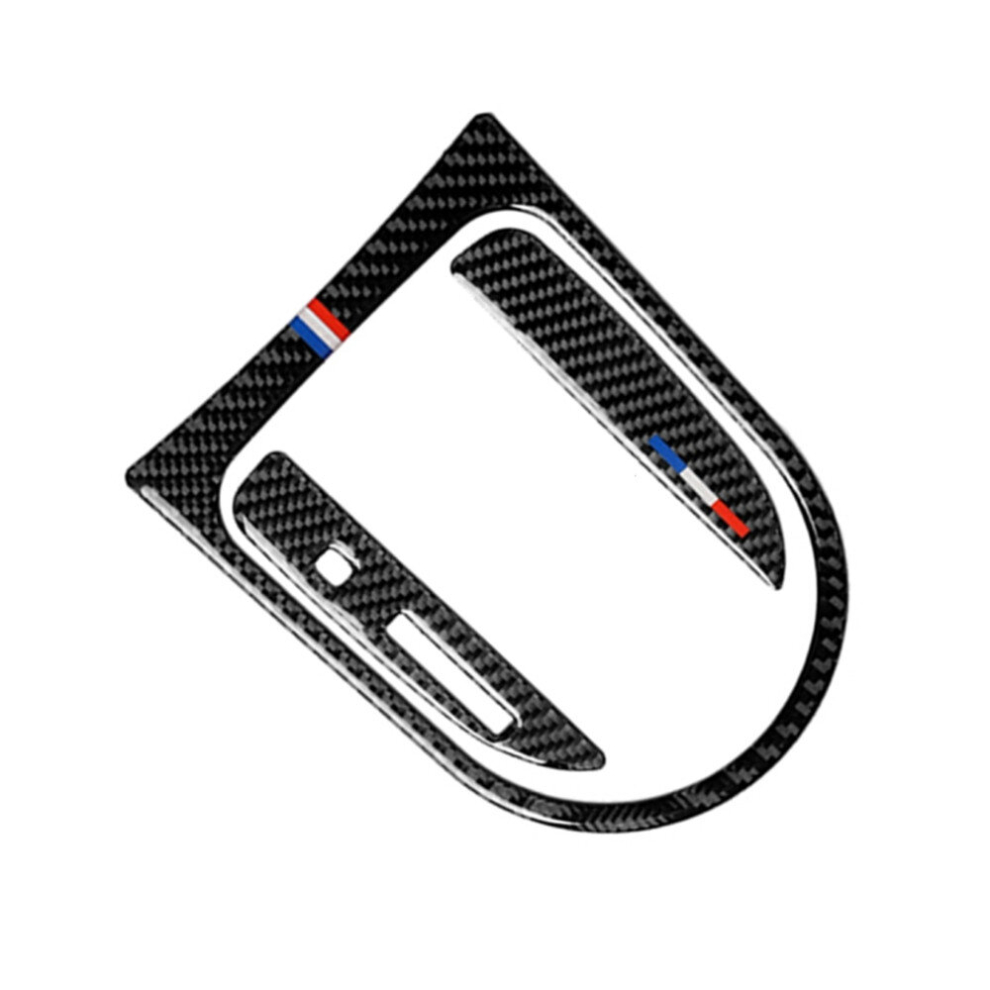 3 Pcs Car Usa Carbon Fiber Gearshift Panel Frame Decorative Sticker For Ford Mustang 2015-2017 Light 6913664854640