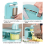 C327 Multifunctional Household Kitchen Spiral Vegetables Cutter (Blue) 5