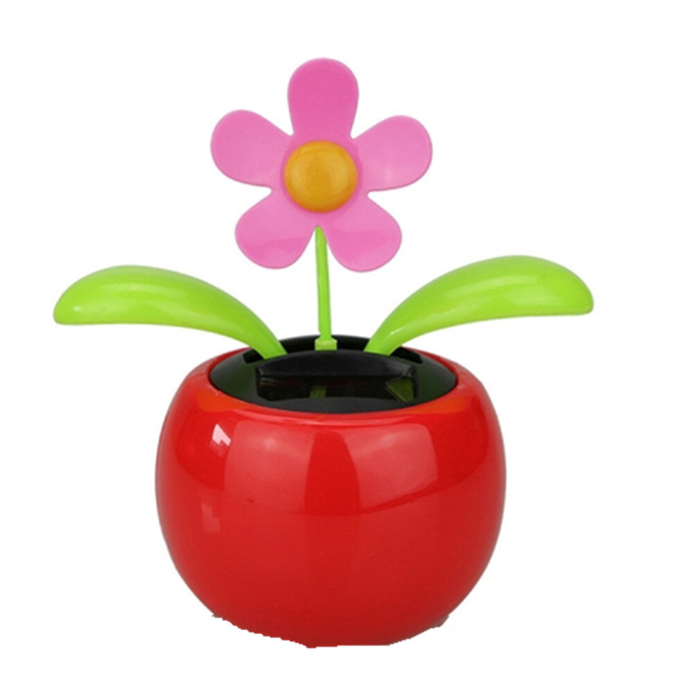 3 Pcs Solar Toy Mini Dancing Flower Sunflower Great As Gift Or Car Decoration Random For Delivery-image-OPC-PD6HGM7-NEW