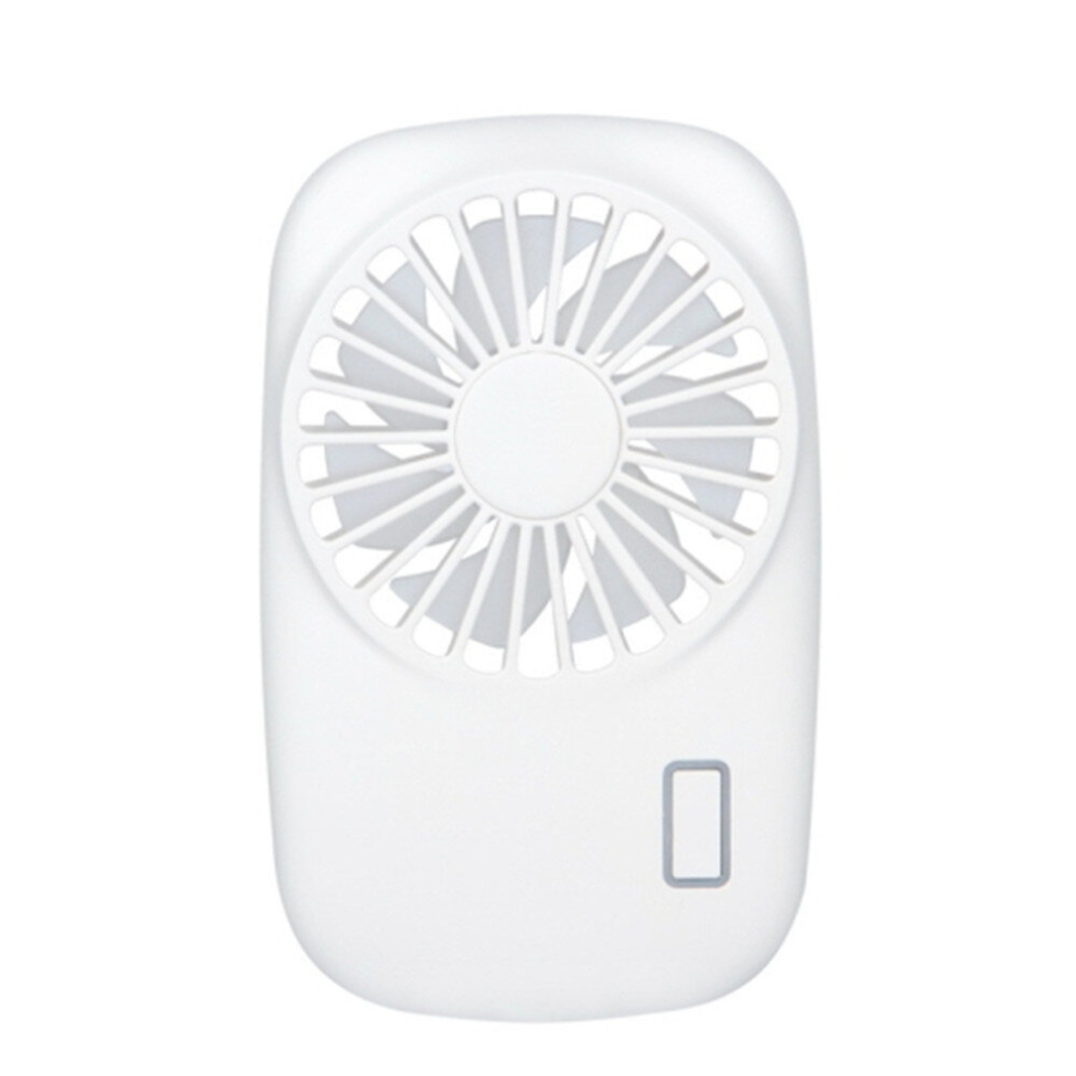 Portable Hand Held USB Rechargeable Mini Fan(White)