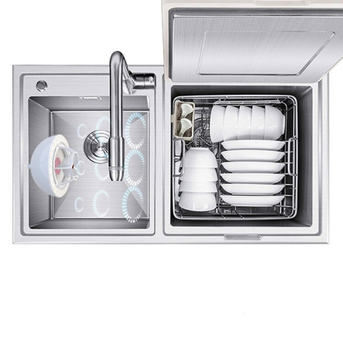 Ultrasonic Dishwasher Mini USB Dishwasher(Red) 2
