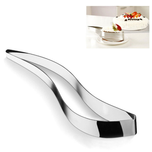 2 Pcs Stainless Steel Integrated Cake-cutting Leaf-shaped Cutter Equalizer 2
