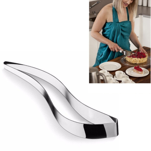 2 Pcs Stainless Steel Integrated Cake-cutting Leaf-shaped Cutter Equalizer 1