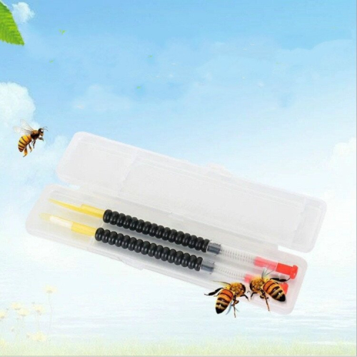 2Set   Transfer Needles  Beekeeping  Special Breeding Tools Mobile Bee Larva Utensils  Pens 1