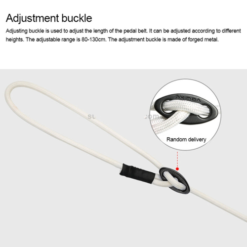 Nylon Adjustable Rock Climbing Riser Pedal Strap, Length: 1.3m 2