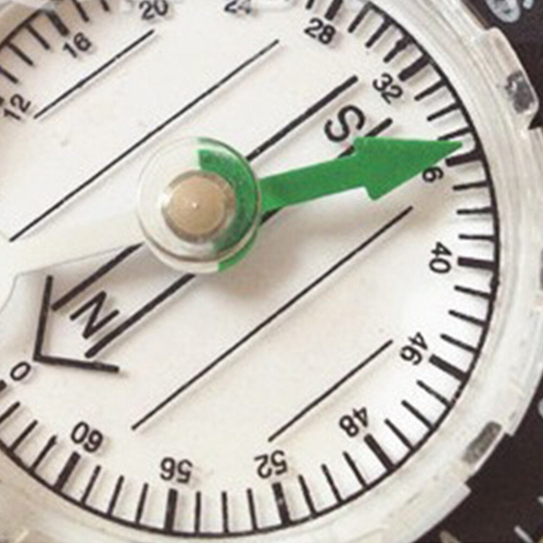 4 Pcs Professional Mini Compass Map Scale Ruler Multifunctional Equipment Outdoor Hiking Camping Survival 2