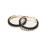 4 Pair Girls Hoop Pearl Earring With Big Circle(Black) 1