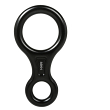 Climbing Rescue Figure 8 Descender Rappelling Gear Belay Device, Random Color
