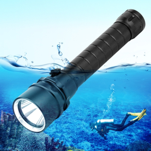 3800Lm Aluminum Alloy 50M Depth Diving Led Flashlight Cold White Light Torch Light 1