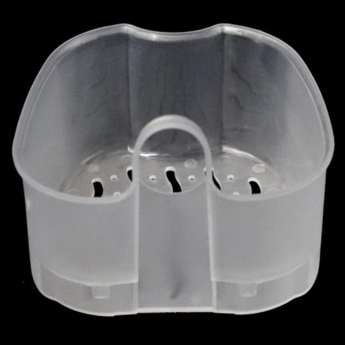 4PC Cleaning Teeth Case Dental False Teeth Storage Box(Light Blue) 2