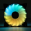 10PCS 120mm RGB Adjustable LED Cooling Fan with Controller Remote For Computer 5