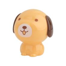 6 PCS Creative Stationery Deli 0550 Mini Cool Dog Type Hand Manul Pencil Sharpeners Mechanical Machine Student School Office Supplies, Random Color De