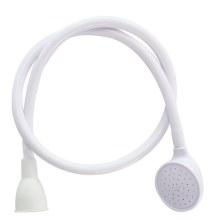 2 PCS Pet Shower Multifunctional Simple Sink Nozzle Cleaning Shower Supplies(White)