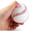 3 Pcs No.9 Soft Training Baseball for Alloy Baseball Bat(White) 2