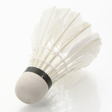 12 PCS Duck Feather Badminton Training Ball