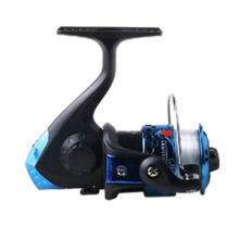 JL200FH013 Freshwater Fishing Wheel Set 3BB Ball Bearings Rocker Handle Wheel Seat Fishing Spinning Reel with 40m Fishing Lines & 50 PCS Hooks (Blue)