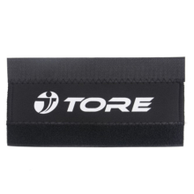 9 PCS Bike Chain Stay Protector Cycling Frame Cover Cycling Equipment Component Chain Sleeve(Black)