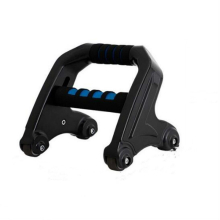 Four-wheeled I-shaped Push-up Bracket Household Exercise Fitness Equipment(Blue)