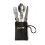 2Set Three-Piece Stainless Steel Foldable Outdoor Cutlery 1