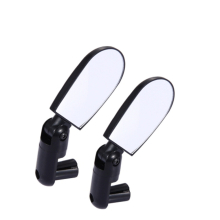 2 PCS Mini Universal Adjustable Rear View Mirror Rear Reflector for Bicycle / Mountain Bike