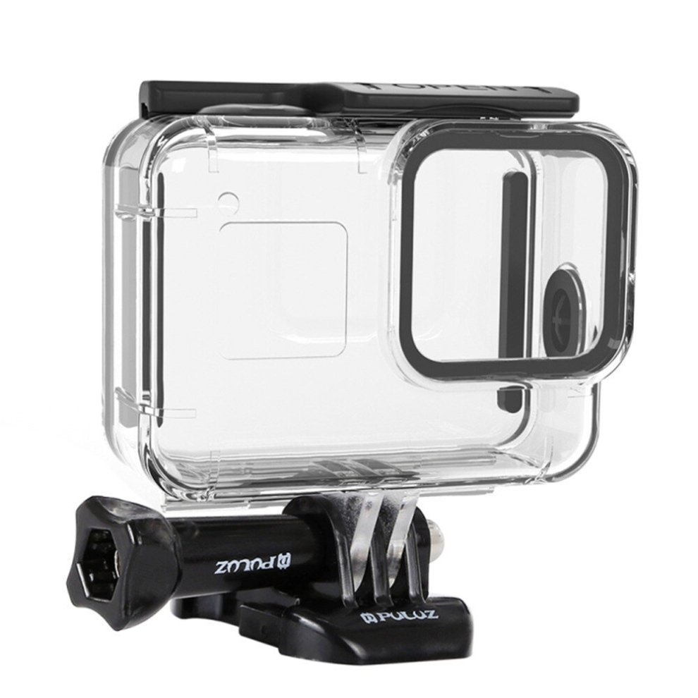 60M Underwater Depth Diving Case Waterproof Camera Housing With Soft Button For Gopro Hero8 Black 8881471557598
