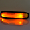 4 PCS Battery Power Glow Stick Clip-on Marker Polymer Strip LED Light Flashlight(Orange) 2