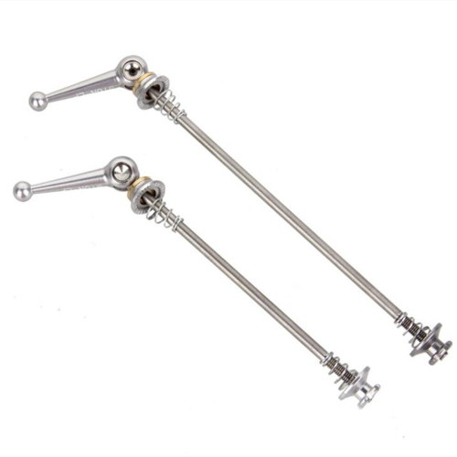 Road Bike Quick Release  Skewer CNC Titanium Axle(Silver)