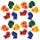 Klimstenen 20 stuks Multicolor PE 1