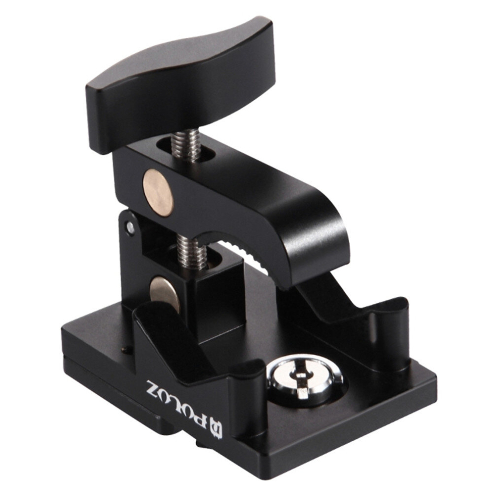 Aluminium Alloy Mount Universal Fixing Clamp For Gopro Hero8 / Max / Hero7, Dji Osmo Action, Xiaoyi And Other Action Cameras Black 8881471560888