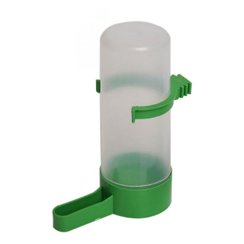 14 PCS Practical Birds Feeding Equipment Parrot Bird Drinker Watering Feeder with Clip(L)
