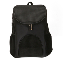 Portable Folding Nylon Breathable Pet Carrier Backpack, Size: 45 x 35 x 30cm(Black)