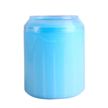 2 Pcs Pet Cat Dog Foot Clean Cup Cleaning Tool Silicone Washing Cup, Size: 15.5x9.5x9.5cm (Blue)