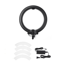 RL-18BK 240 LEDs 3200K-5600K lumière annulaire vidéo Rechargeable réglable pour Youtube Tiktok Streaming en direct DSLR appareil photo reflex