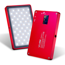 VL-1 Lampe vidéo magnétique rechargeable 96 LED 3500k-5700k avec écran d'affichage de filtre