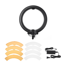 240 LEDs 3200K-5600K réglable réglable lumière annulaire vidéo Rechargeable pour Youtube Tiktok Streaming en direct DSLR appareil photo reflex